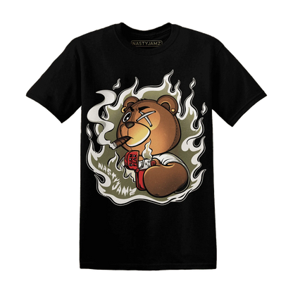 NastyJamz-Medium-Olive-1s-T-Shirt-Match-BER-Burn-Fear