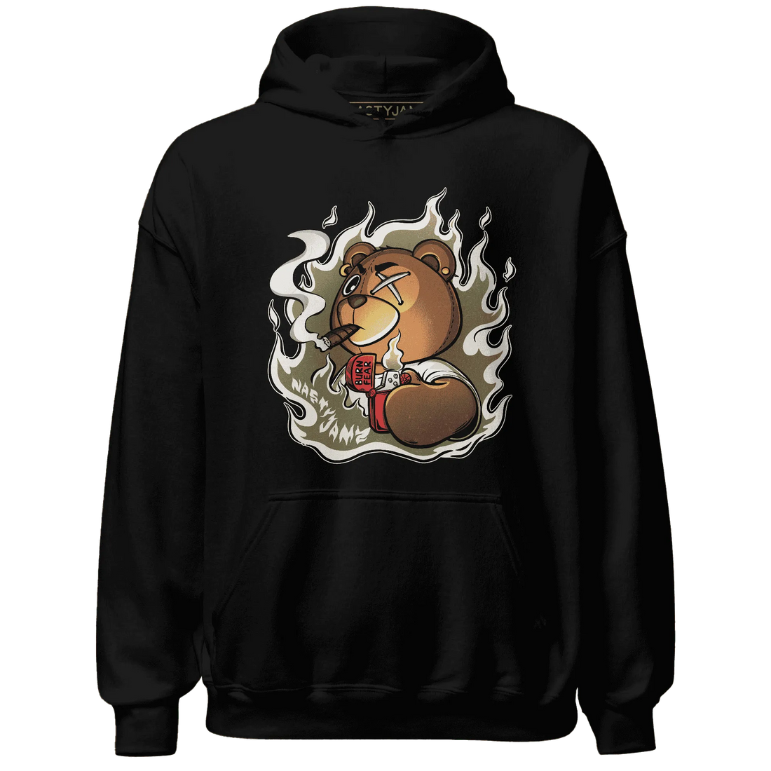 NastyJamz-Medium-Olive-1s-Hoodie-Match-BER-Burn-Fear