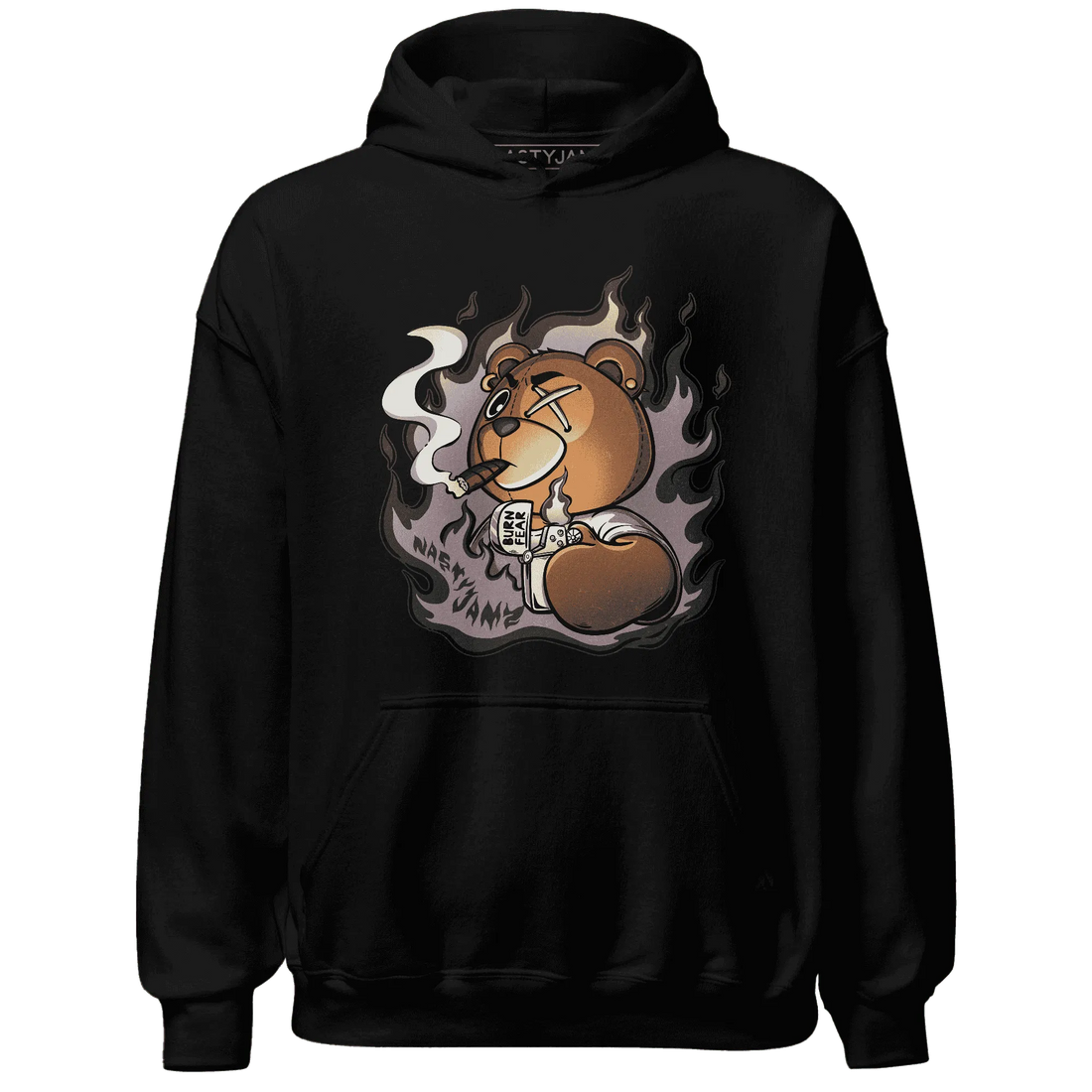 NastyJamz-Black-Violet-Ore-3s-Hoodie-Match-BER-Burn-Fear