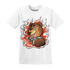 Georgia Peach 3s T Shirt Match BER Burn Fear - NastyJamz