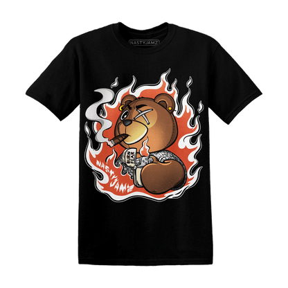 Georgia Peach 3s T Shirt Match BER Burn Fear - NastyJamz