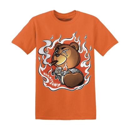 Georgia Peach 3s T Shirt Match BER Burn Fear - NastyJamz