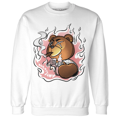 Red Stardust 3s Sweatshirt Match BER Burn Fear - NastyJamz