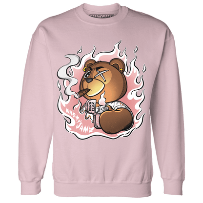 Red Stardust 3s Sweatshirt Match BER Burn Fear - NastyJamz