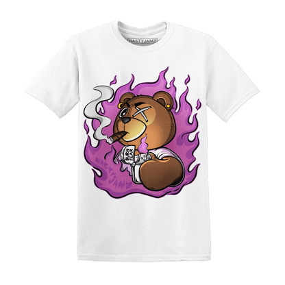 GS Hyper Violet 4s T Shirt Match BER Burn Fear - NastyJamz