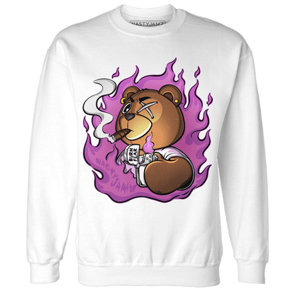 GS Hyper Violet 4s Sweatshirt Match BER Burn Fear - NastyJamz