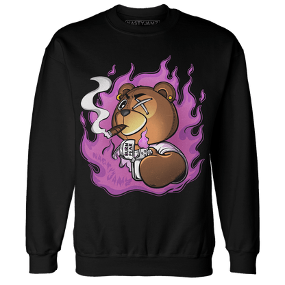 GS Hyper Violet 4s Sweatshirt Match BER Burn Fear - NastyJamz
