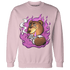 GS Hyper Violet 4s Sweatshirt Match BER Burn Fear - NastyJamz