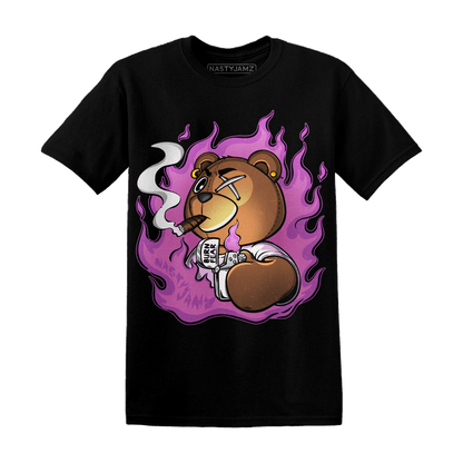 GS Hyper Violet 4s T Shirt Match BER Burn Fear - NastyJamz