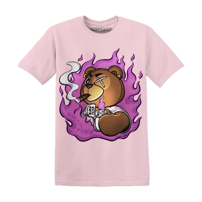 GS Hyper Violet 4s T Shirt Match BER Burn Fear - NastyJamz