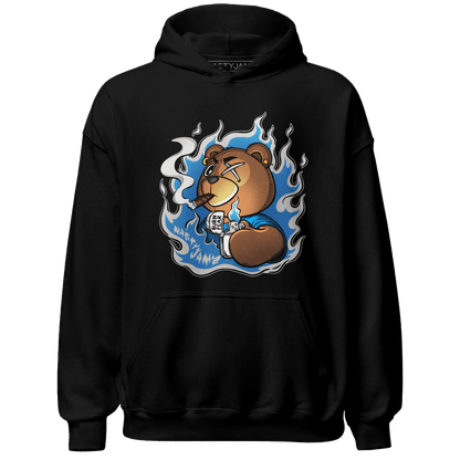 Industrial Blue 4s Hoodie Match BER Burn Fear - NastyJamz