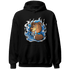 Industrial Blue 4s Hoodie Match BER Burn Fear - NastyJamz