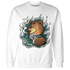 Oxidized Green 4s Sweatshirt Match BER Burn Fear - NastyJamz