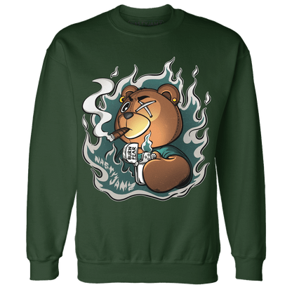 Oxidized Green 4s Sweatshirt Match BER Burn Fear - NastyJamz