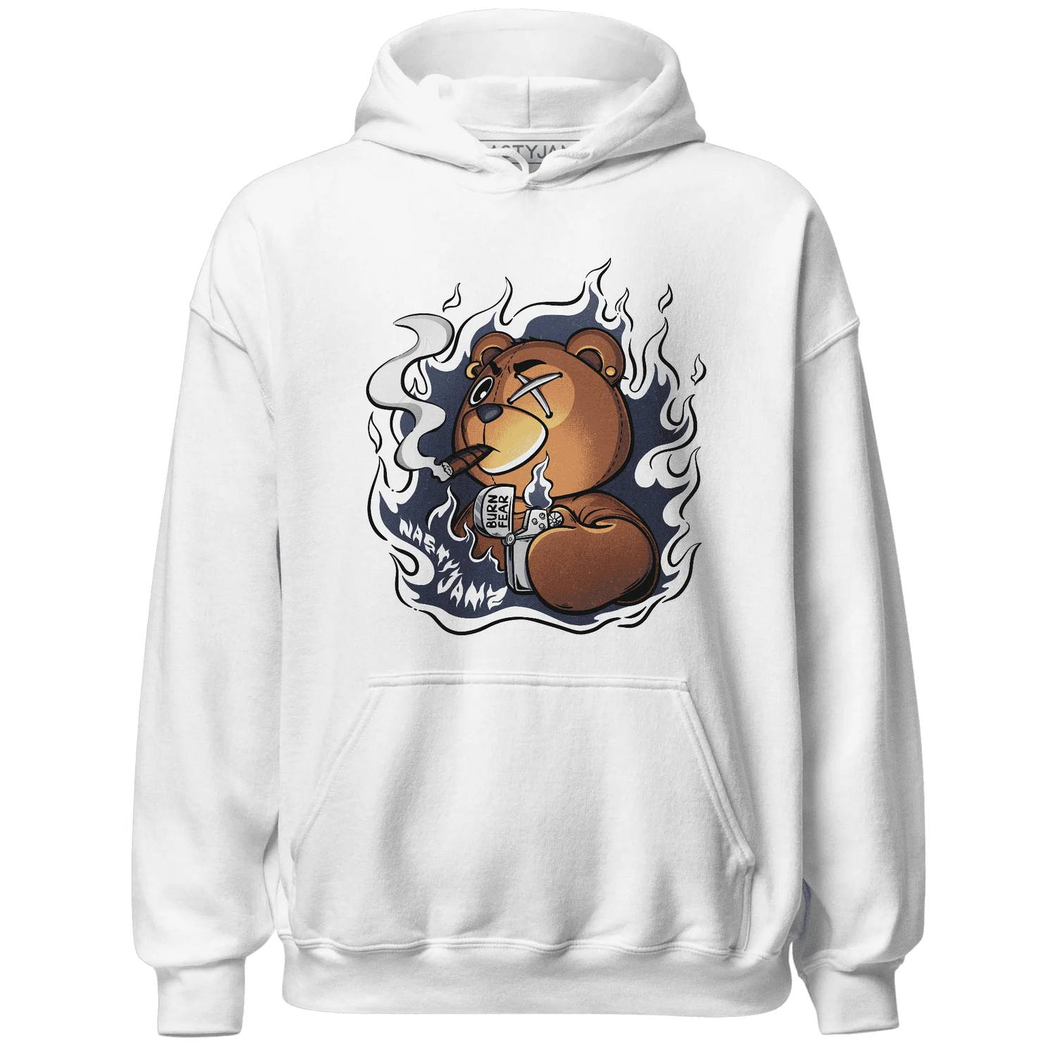 White-Navy-6s-Hoodie-Match-BER-Burn-Fear