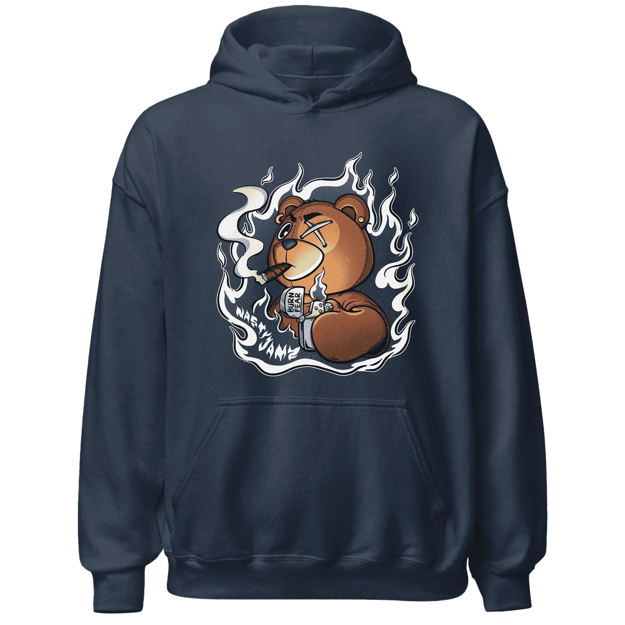 White-Navy-6s-Hoodie-Match-BER-Burn-Fear