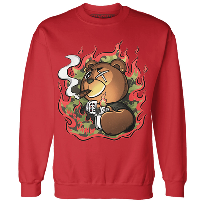 AM-90-Dark-Sage-Solar-Red-NastyJamz-Sweatshirt-Match-BER-Burn-Fear