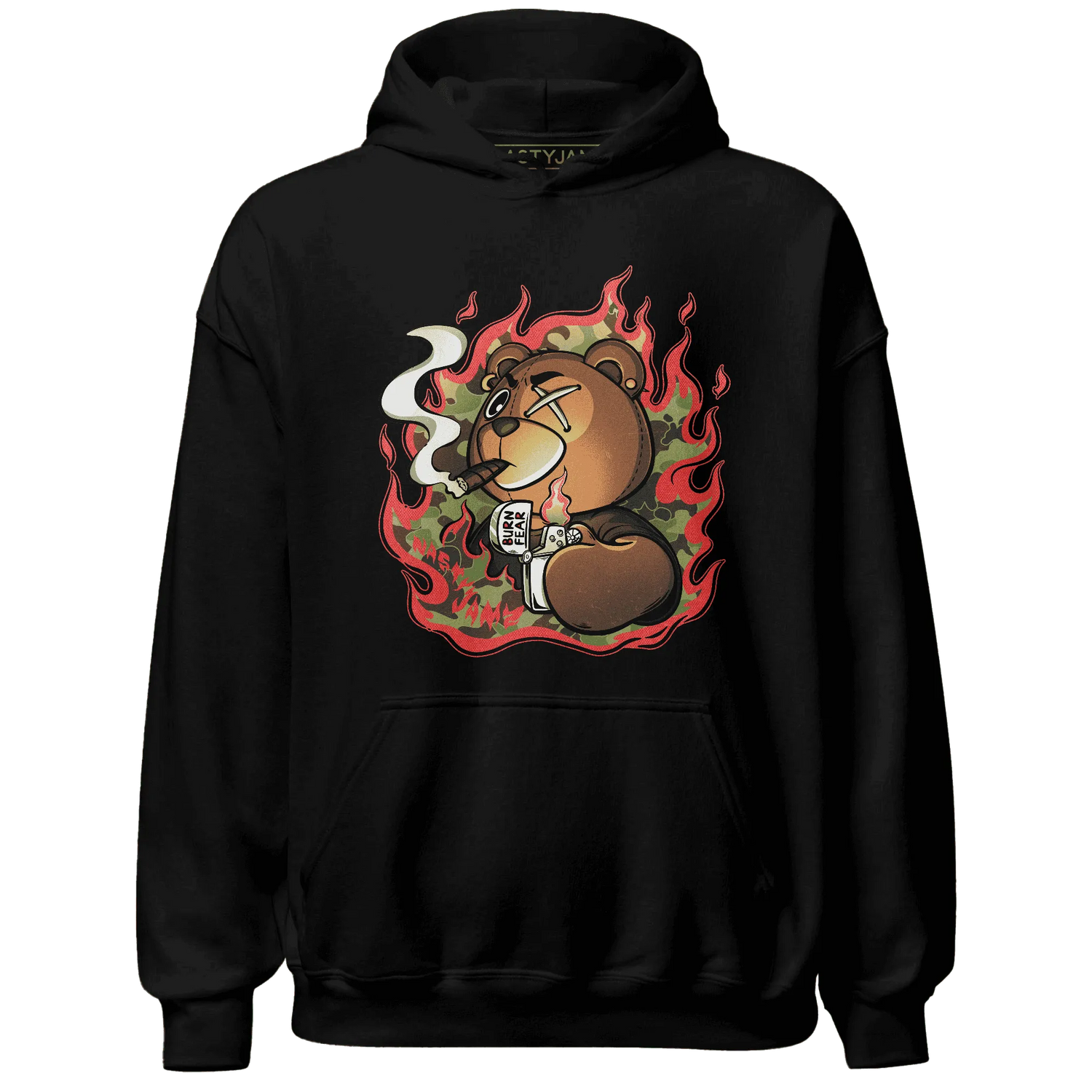 AM-90-Dark-Sage-Solar-Red-NastyJamz-Hoodie-Match-BER-Burn-Fear
