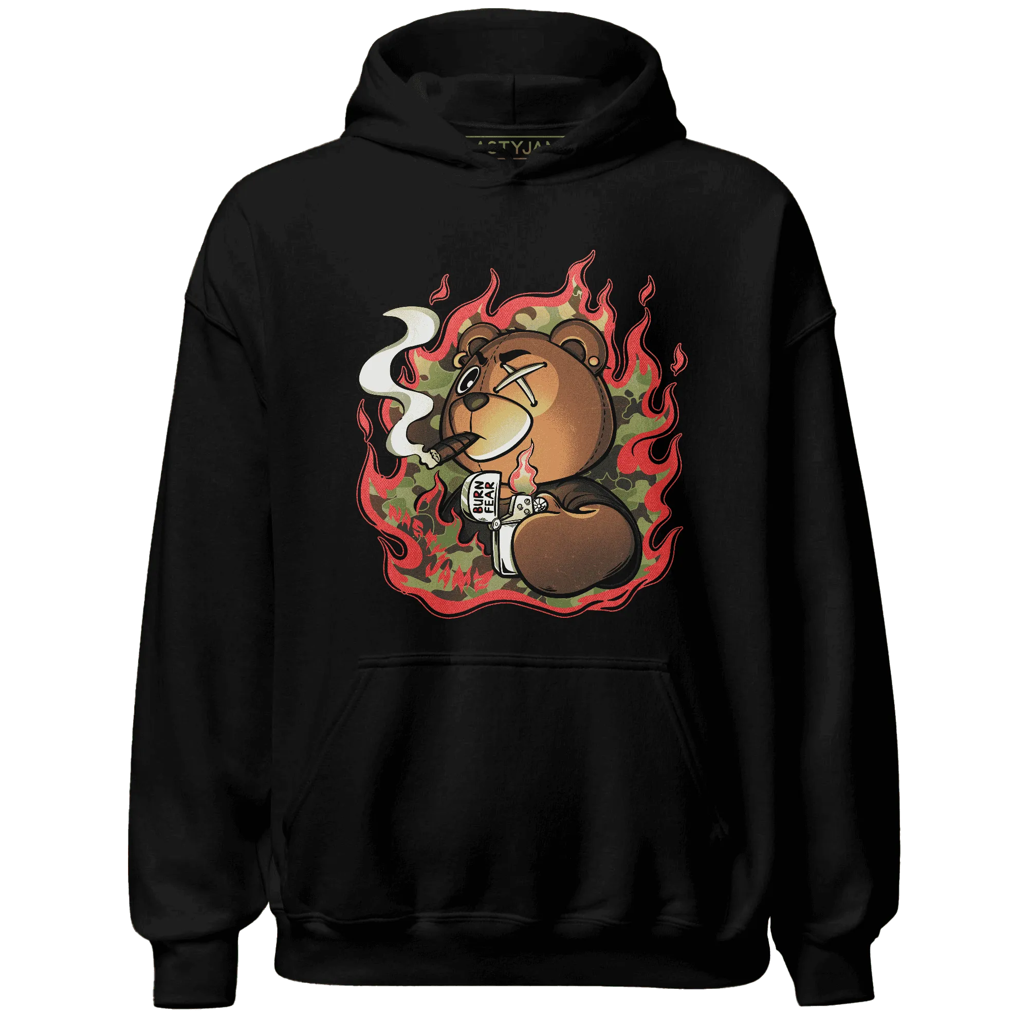 AM-90-Dark-Sage-Solar-Red-NastyJamz-Hoodie-Match-BER-Burn-Fear