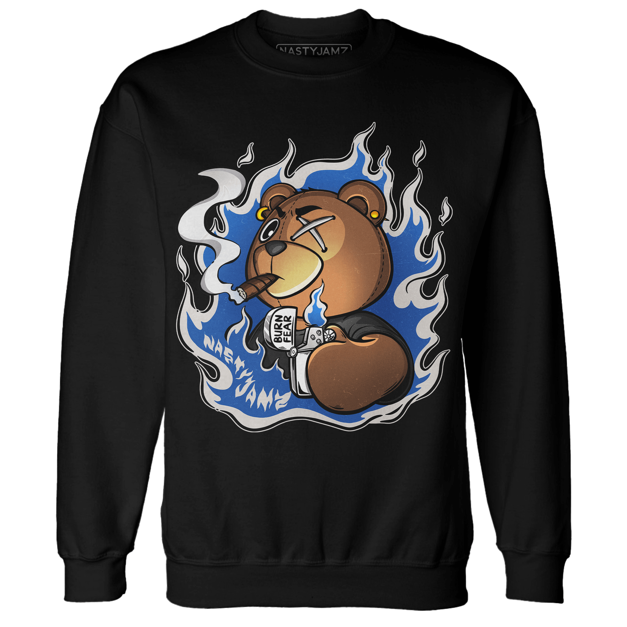 Air Max 1 86 Royal Sweatshirt Match BER Burn Fear - NastyJamz