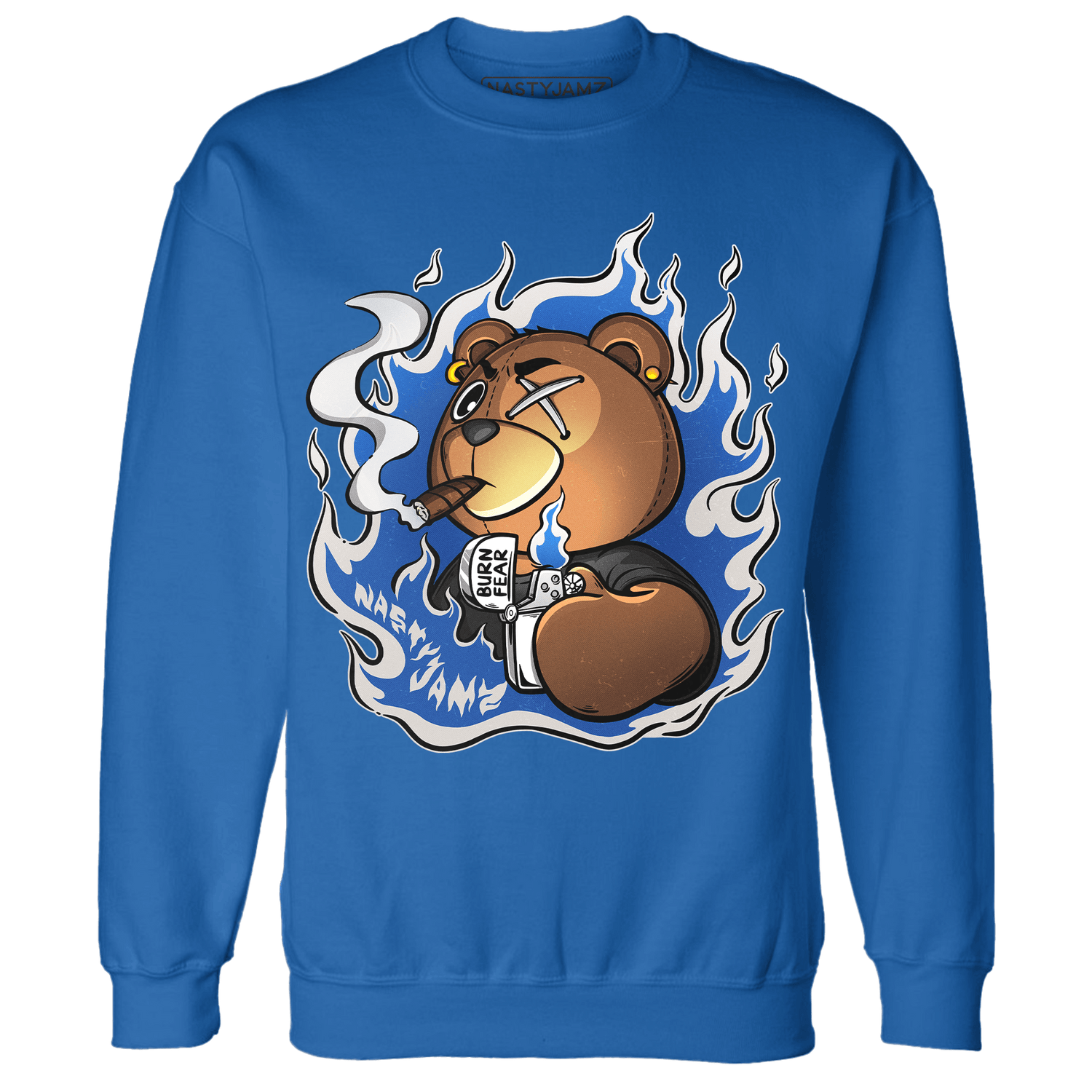 Air Max 1 86 Royal Sweatshirt Match BER Burn Fear - NastyJamz