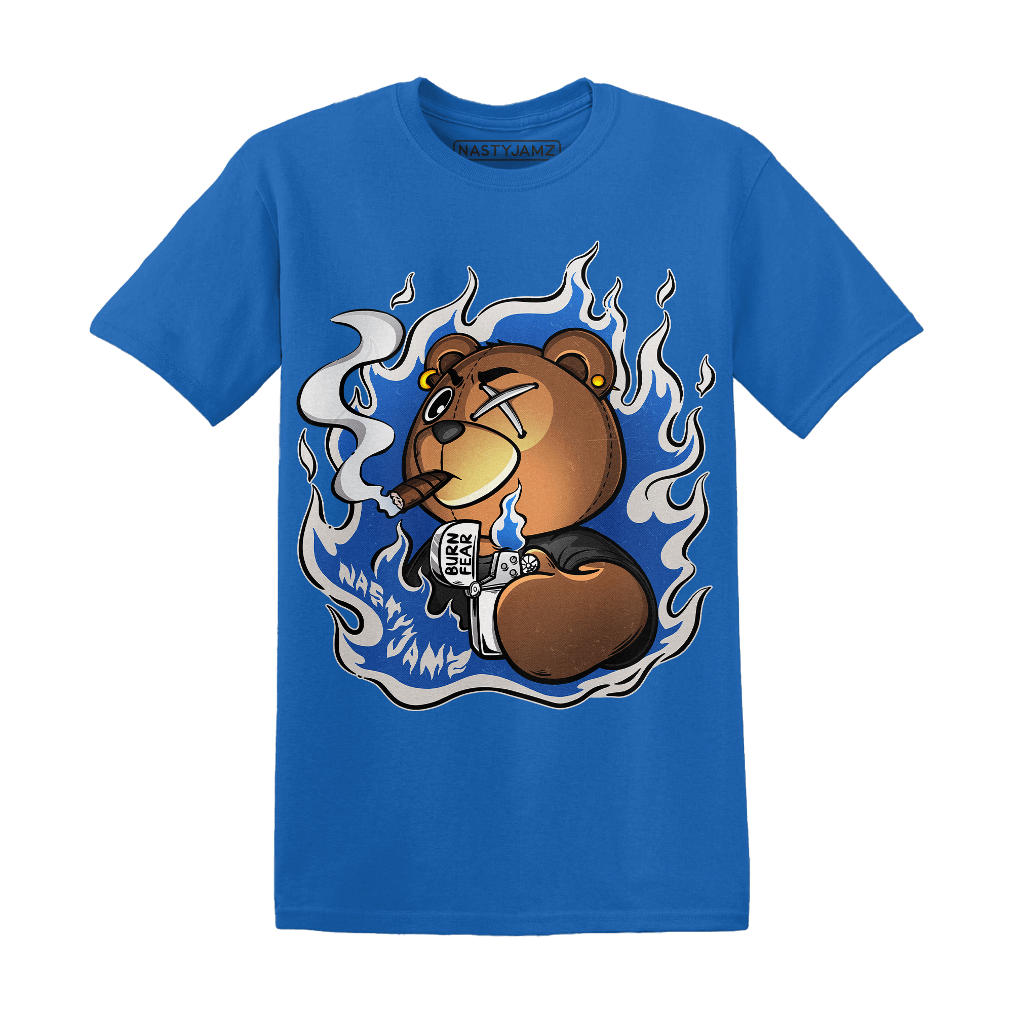 Air Max 1 86 Royal T Shirt Match BER Burn Fear - NastyJamz