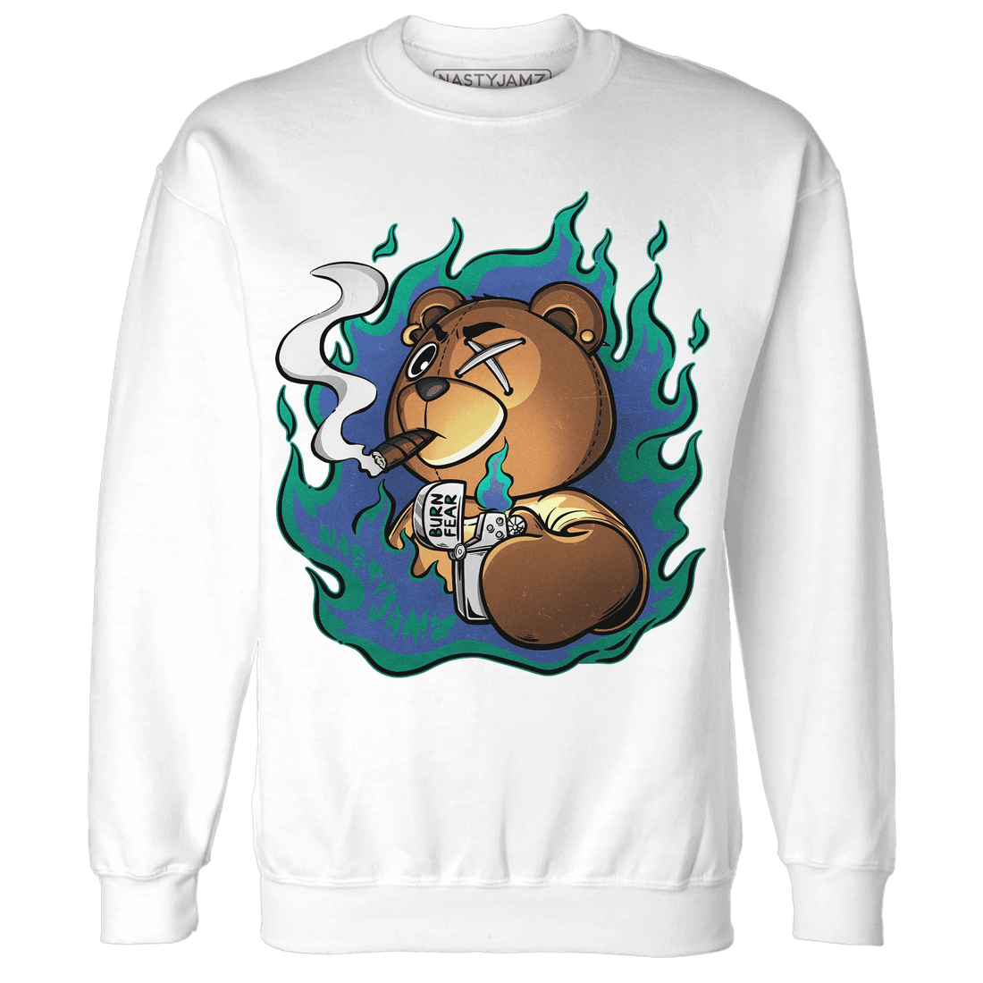 Dunk-Hyper-Royal-Malachite-NastyJamz-Sweatshirt-Match-BER-Burn-Fear