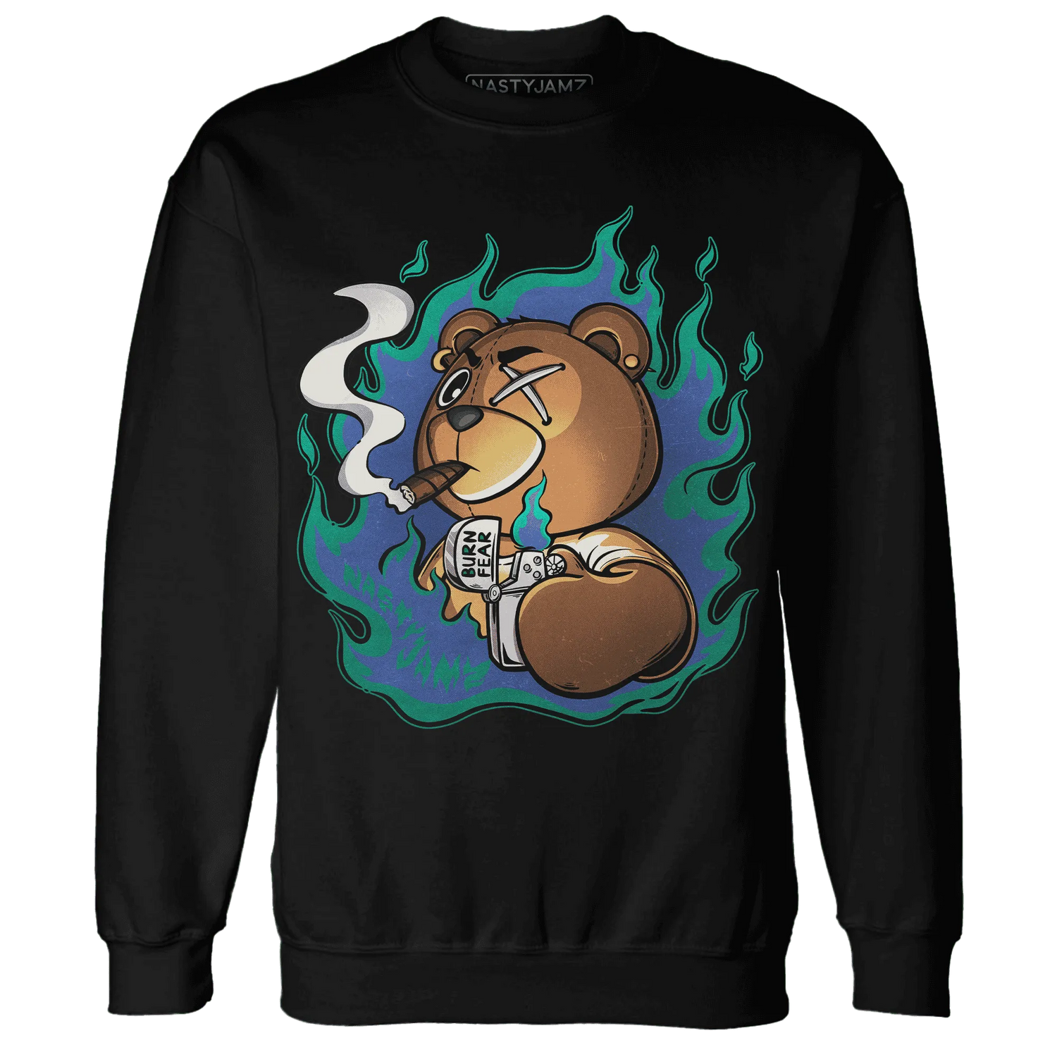 Dunk-Hyper-Royal-Malachite-NastyJamz-Sweatshirt-Match-BER-Burn-Fear