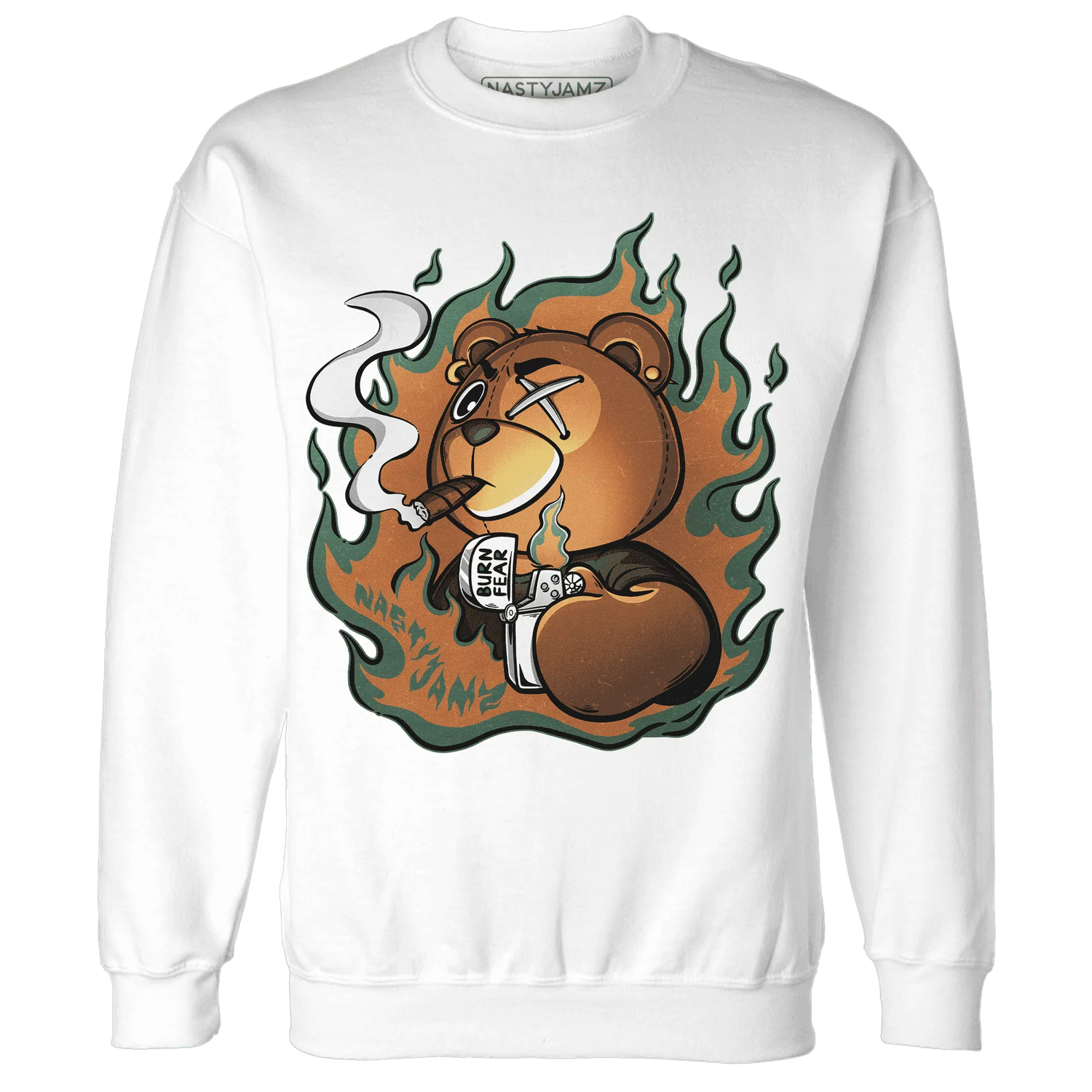 Dunk-Low-Ceramic-NastyJamz-Sweatshirt-Match-BER-Burn-Fear