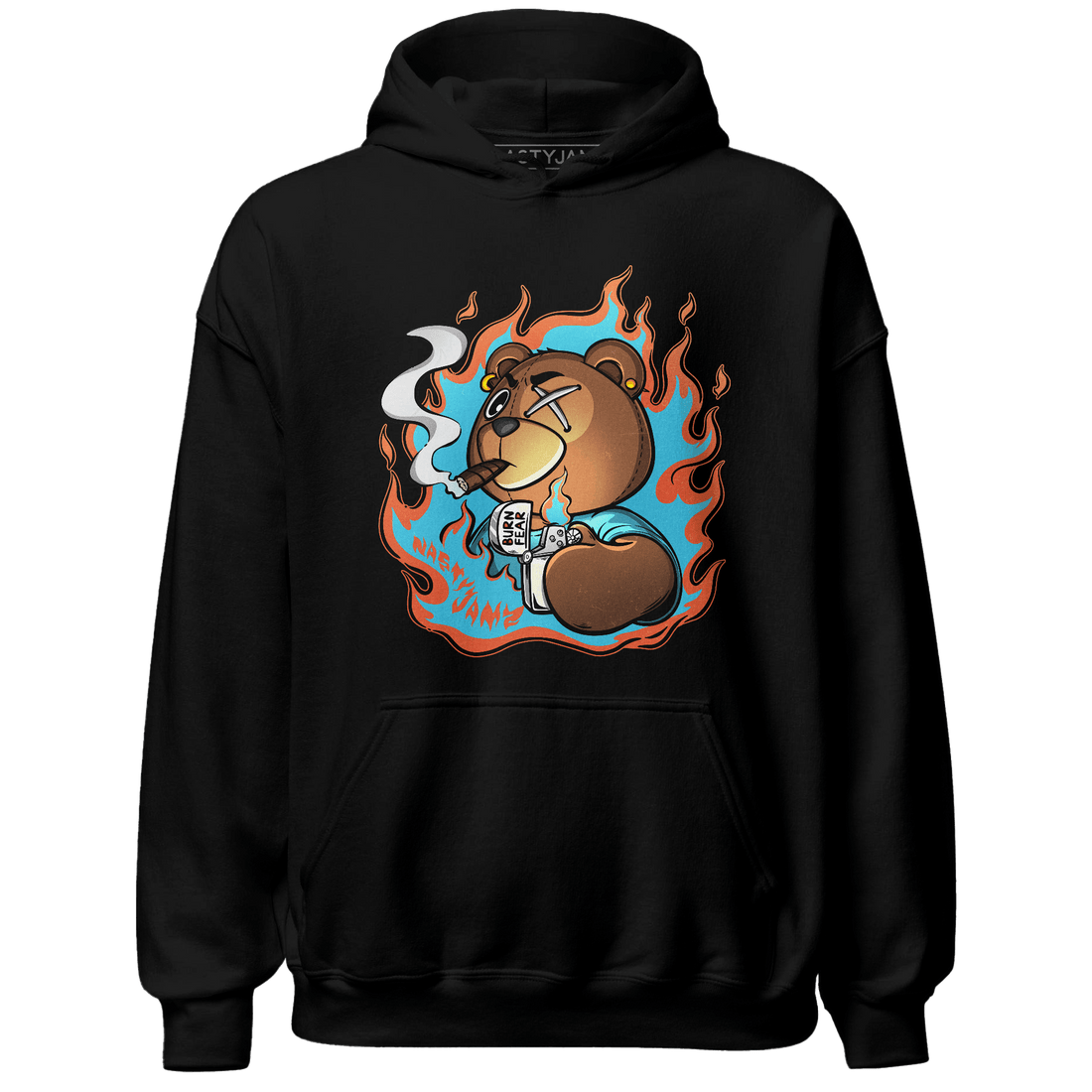 Dunk Low Dolphins Hoodie Match BER Burn Fear - NastyJamz