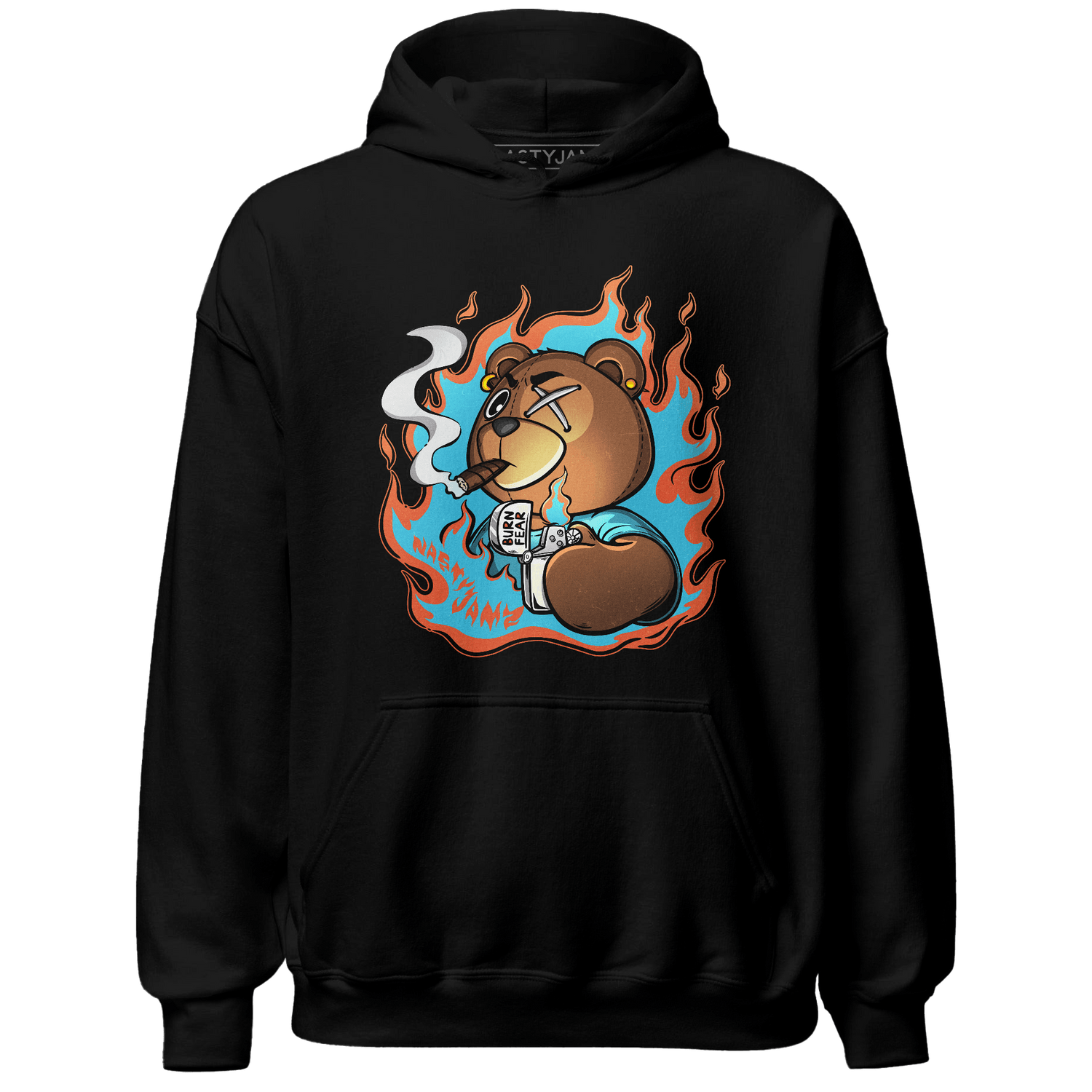 Dunk Low Dolphins Hoodie Match BER Burn Fear - NastyJamz