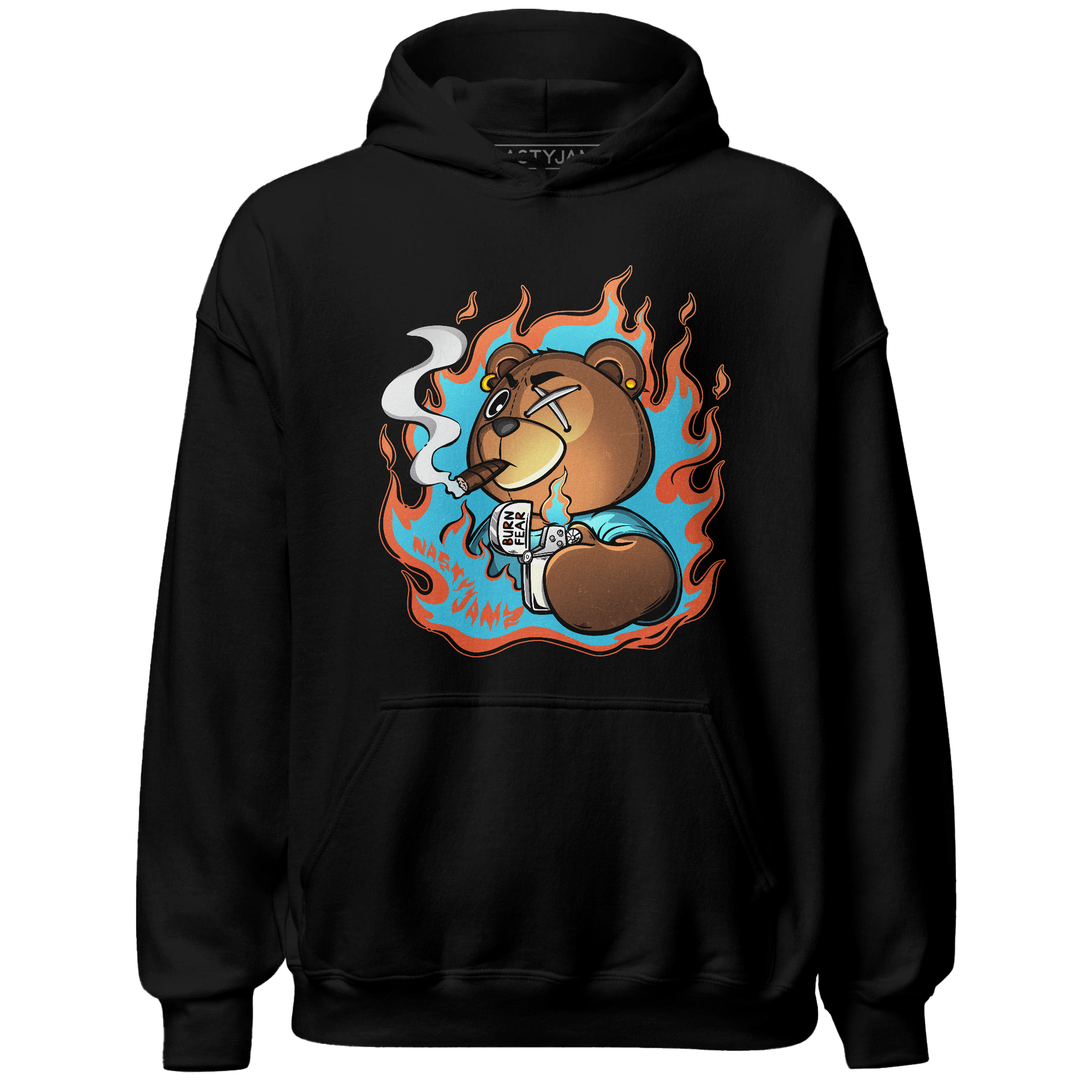 Dunk Low Dolphins Hoodie Match BER Burn Fear - NastyJamz