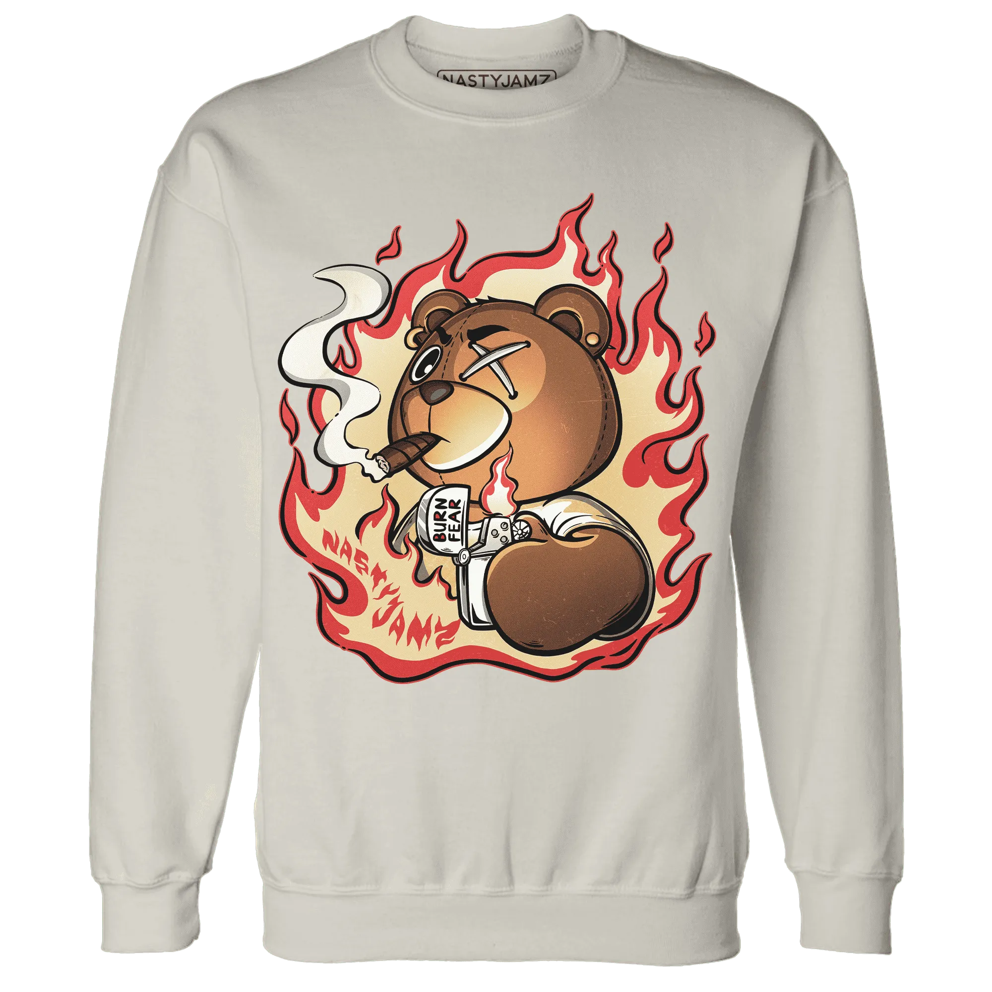 Dunk-Strawberry-Waffle-NastyJamz-Sweatshirt-Match-BER-Burn-Fear