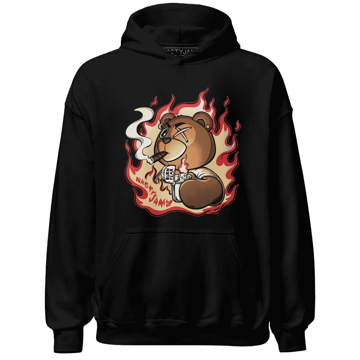 Dunk-Strawberry-Waffle-NastyJamz-Hoodie-Match-BER-Burn-Fear