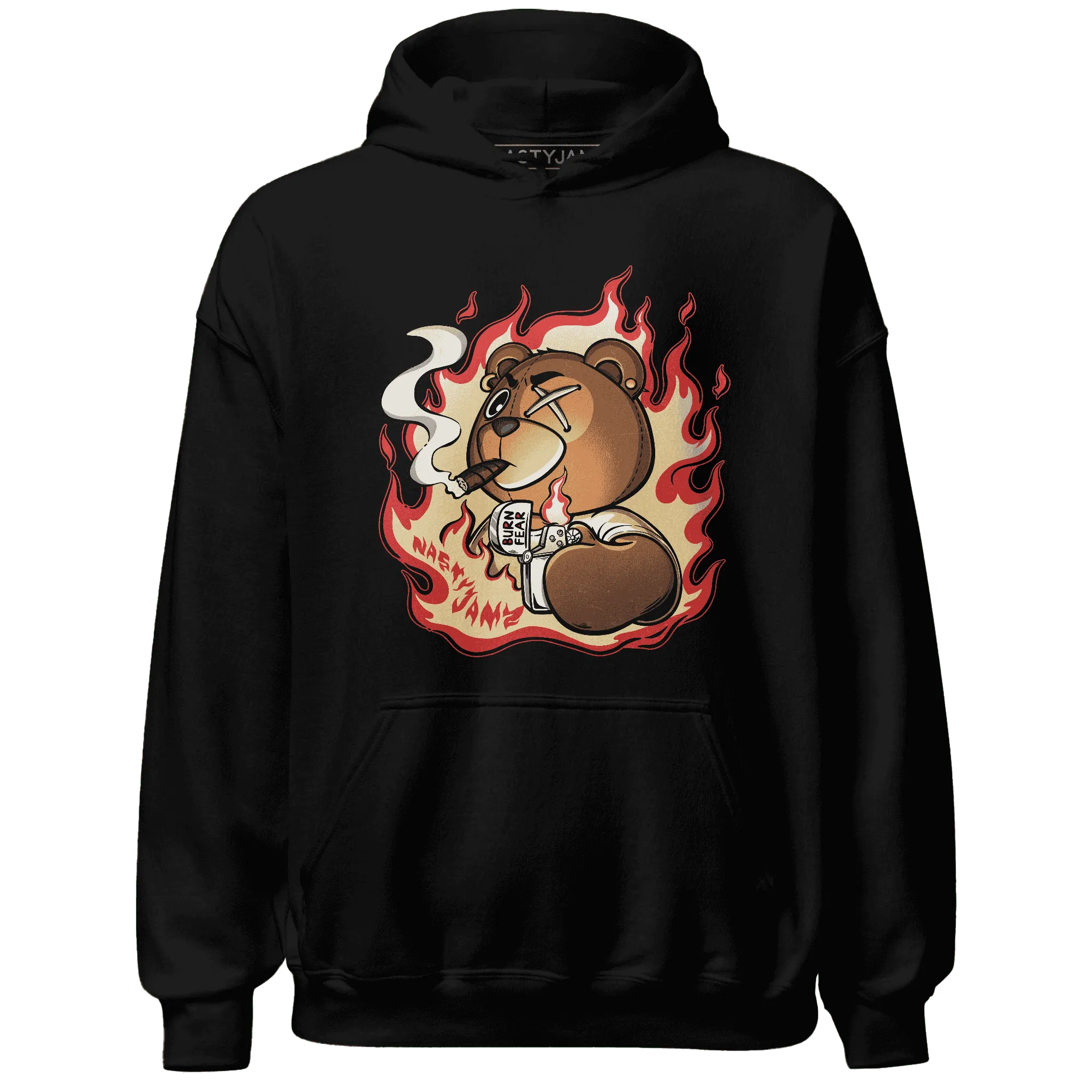 Dunk-Strawberry-Waffle-NastyJamz-Hoodie-Match-BER-Burn-Fear