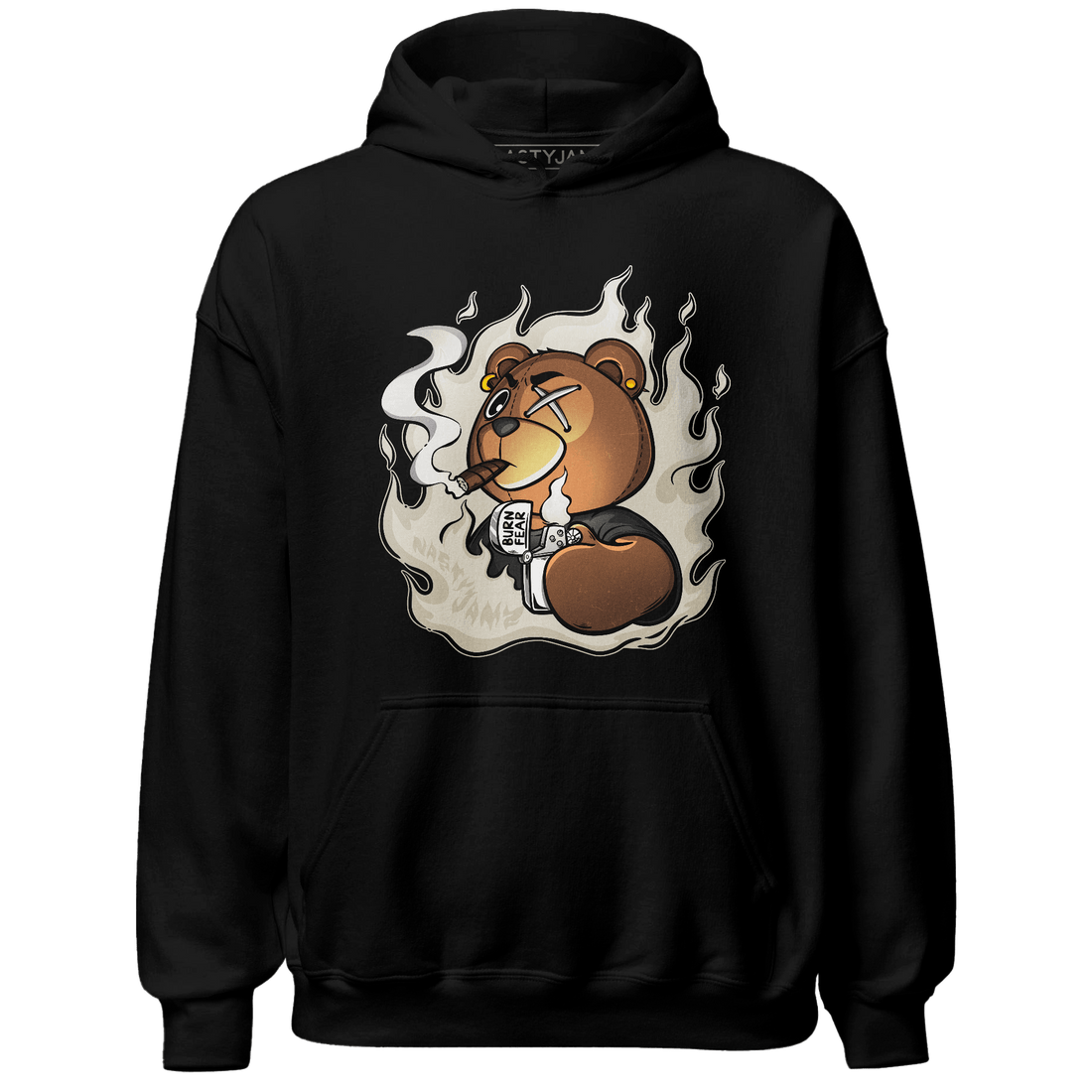 Gratitude 11s Hoodie Match BER Burn Fear - NastyJamz