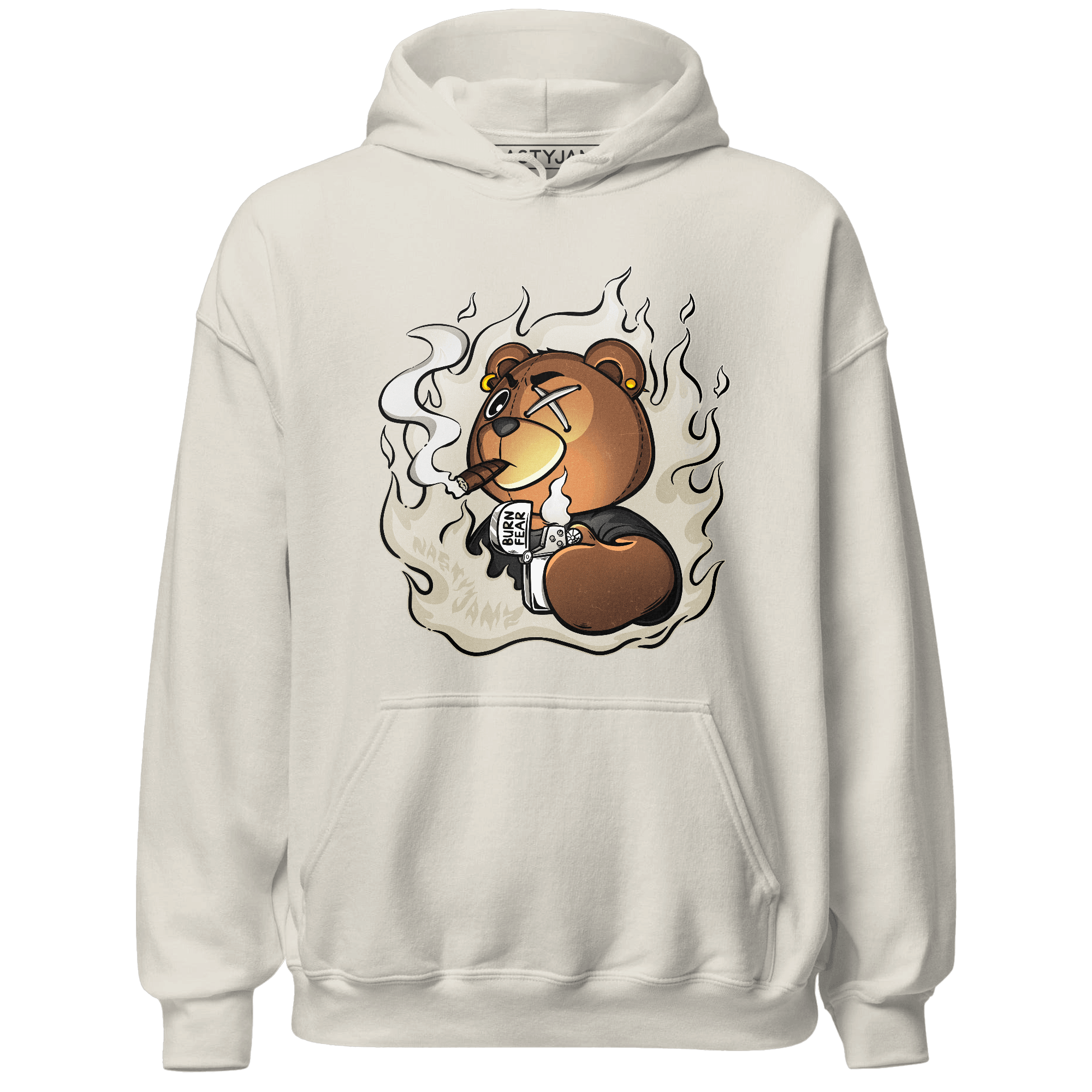 Gratitude 11s Hoodie Match BER Burn Fear - NastyJamz