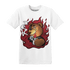 Cherry 12s T Shirt Match BER Burn Fear - NastyJamz