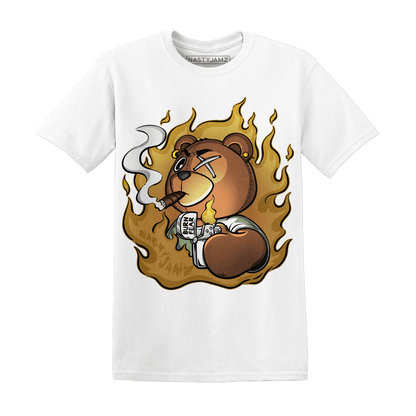 Wheat 13s T Shirt Match BER Burn Fear - NastyJamz