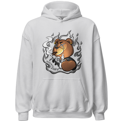 Retro High OG Black White 1s Hoodie Match BER Burn Fear - NastyJamz