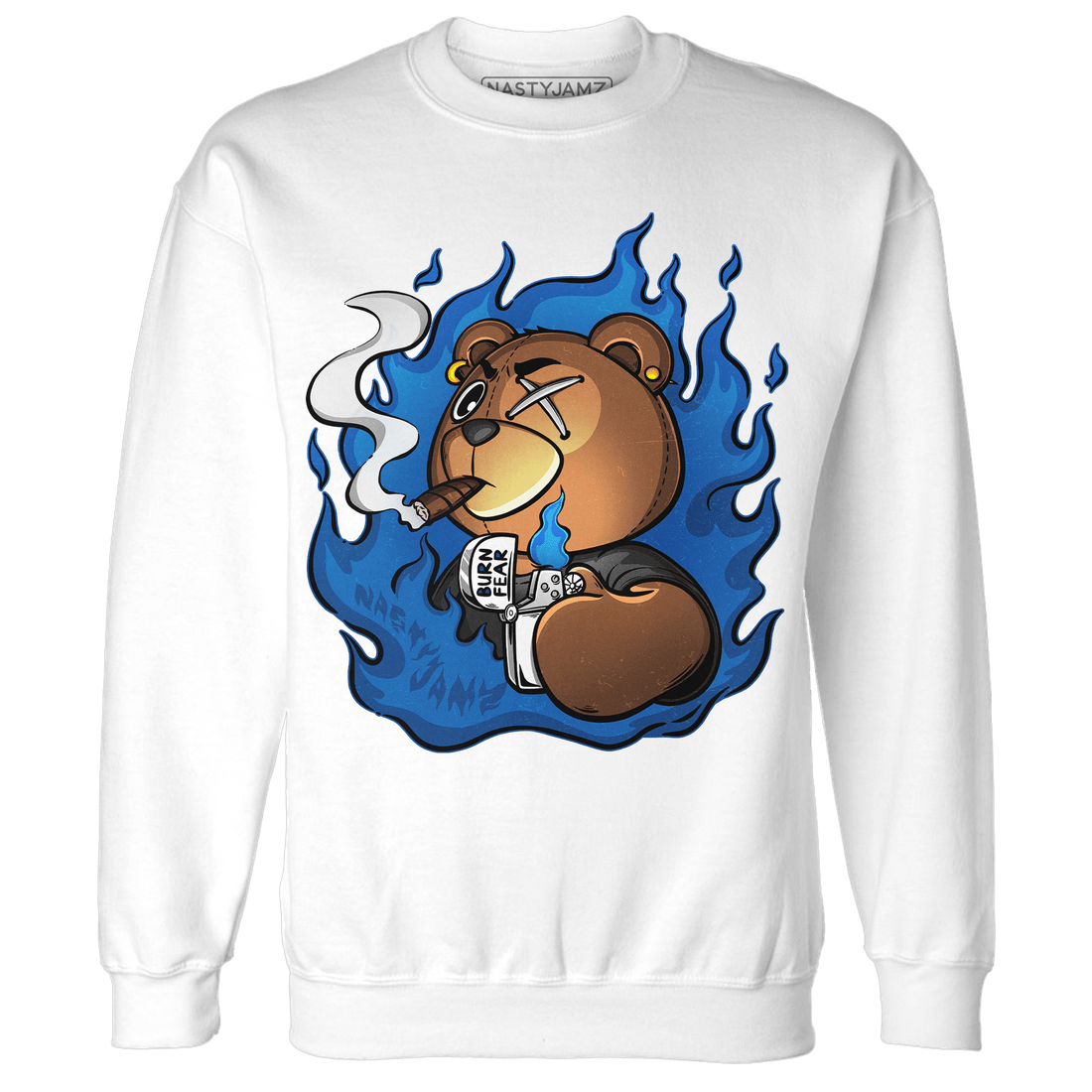 Royal Reimagined 1s Sweatshirt Match BER Burn Fear - NastyJamz