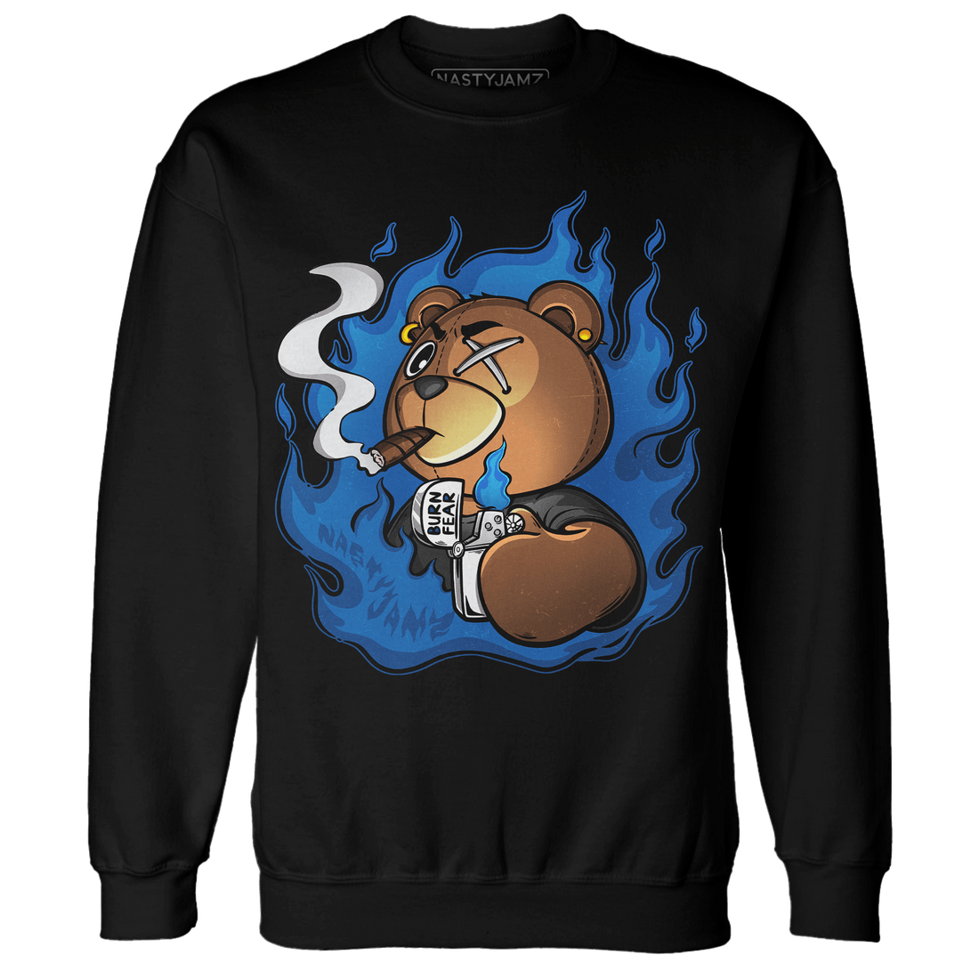 Royal Reimagined 1s Sweatshirt Match BER Burn Fear - NastyJamz
