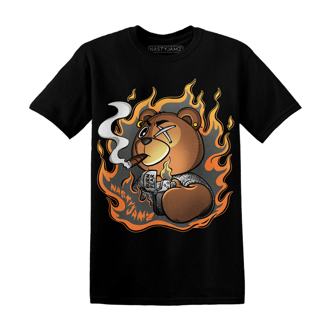 Fear Pack 3s T Shirt Match BER Burn Fear - NastyJamz