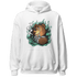 Green Glow 3s Hoodie Match BER Burn Fear - NastyJamz