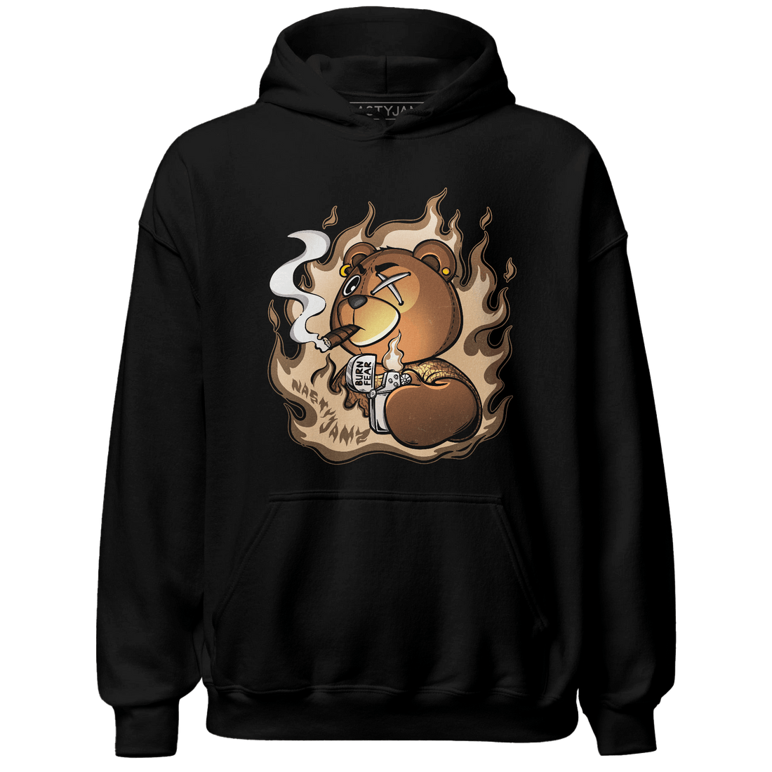 Palomino 3s Hoodie Match BER Burn Fear - NastyJamz