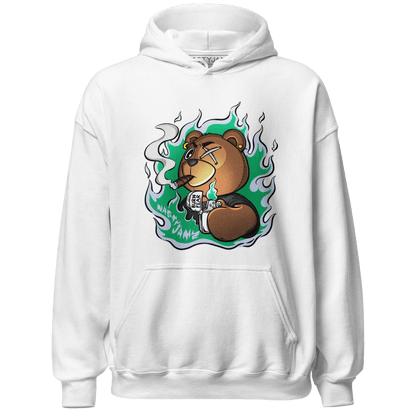Lucky Green 5s Hoodie Match BER Burn Fear - NastyJamz