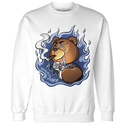 Midnight Navy 5s Sweatshirt Match BER Burn Fear - NastyJamz
