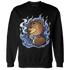 Midnight Navy 5s Sweatshirt Match BER Burn Fear - NastyJamz