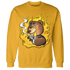 Yellow Ochre 6s Sweatshirt Match BER Burn Fear - NastyJamz