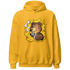 Yellow Ochre 6s Hoodie Match BER Burn Fear - NastyJamz